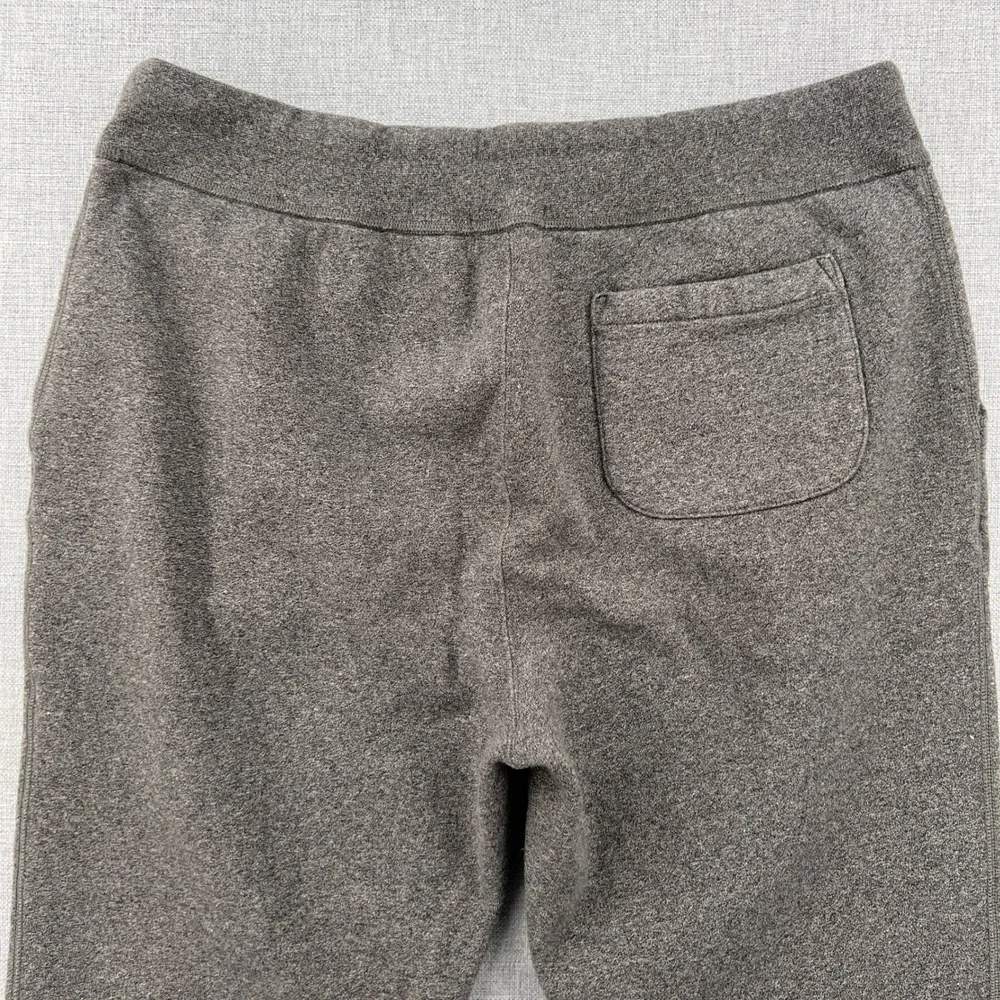 Polo Ralph Lauren Fleece Sweatpants Men XL Gray‎ Pony Logo Lounge Drawstring